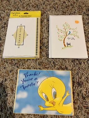 13 Assorted Thank You Cards